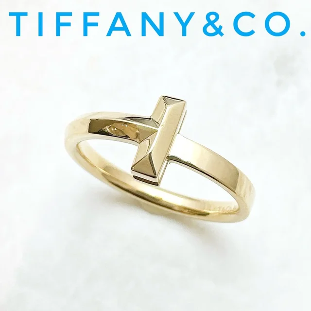 Tiffany & Co. T One Yellow Gold Ring in Yellow from The Reluxe