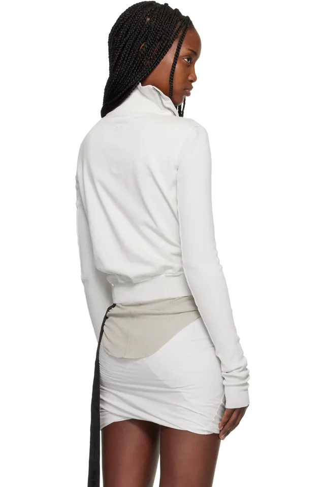 Rick Owens DRKSHDW Off-White Temple Mountain Sweatshirt, photo 3 of 4 from SSENSE