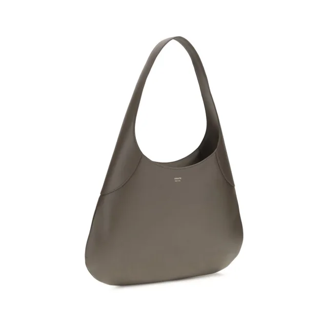 Khaite Gray Calf Leather Bos Taurus Handbag in Grey Calfskin from HEWI, photo 2 of 4