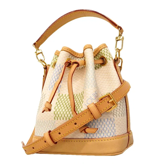 Louis Vuitton Handbag Damier Licious Nano Noe Pistachio Green 2-Way Bag in Green from The Reluxe