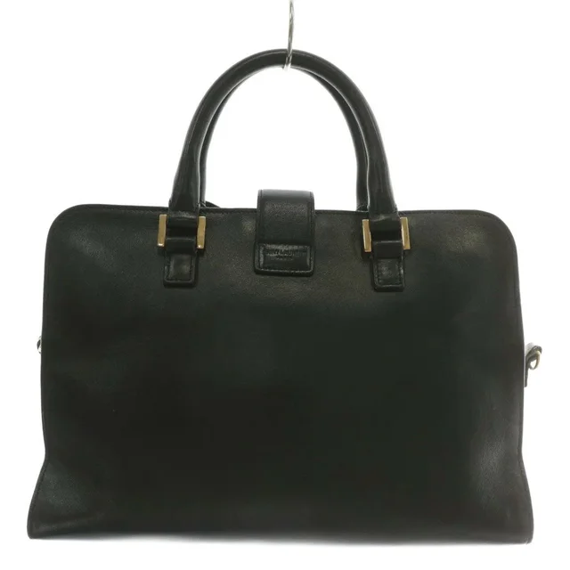 Saint Laurent Baby Cabas Handbag Shoulder Bag Leather L Black in black Leather from Poshmark