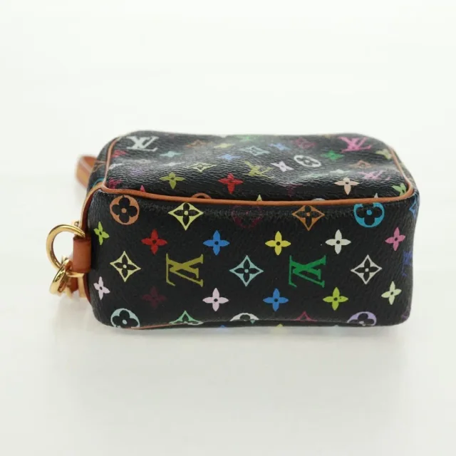 Louis Vuitton Wapity Trousse Monogram Multicolor Black Canvas Bag in Black Canvas from HEWI, photo 16 of 20