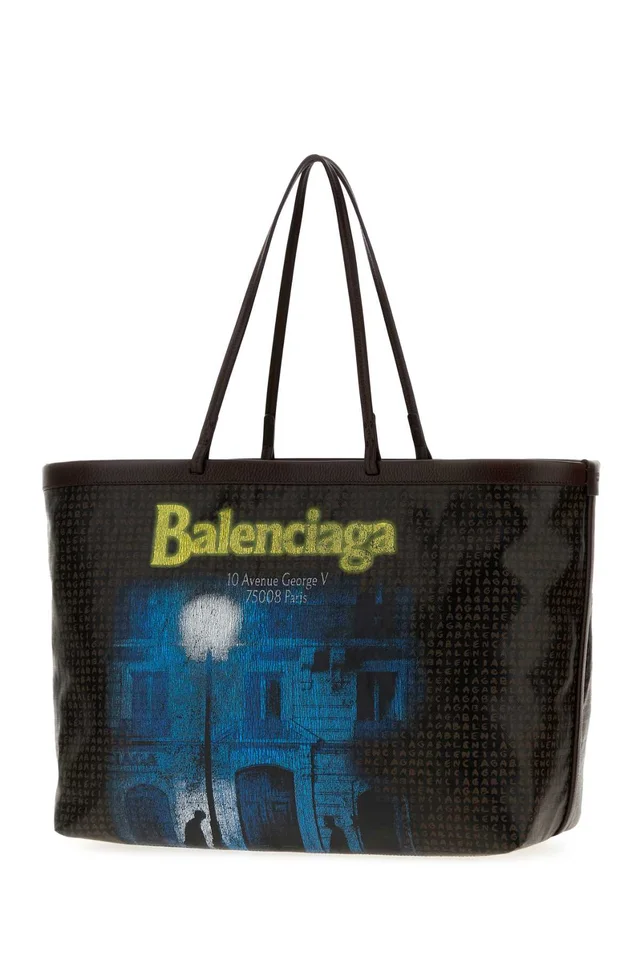 Balenciaga Tote Bag — Black in Black Leather from HEWI, photo 2 of 2