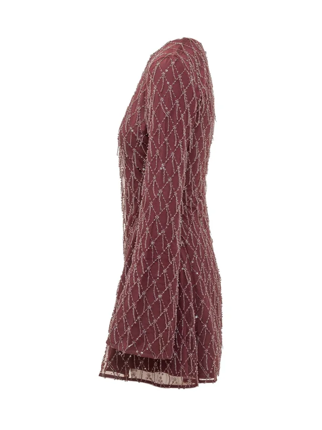 ROTATE sequins mini flared dress, photo 2 of 7 from SENSER