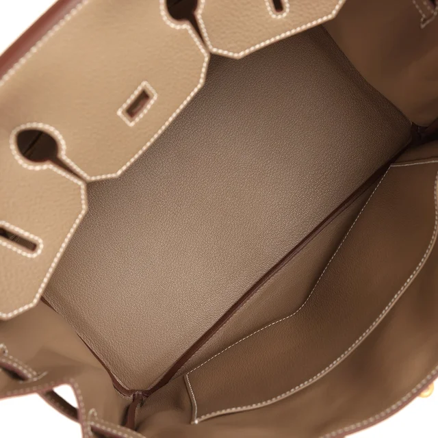 Hermès Birkin 35 Etoupe Togo Gold Hardware in Taupe Togo leather from Madison Avenue Couture, photo 8 of 9