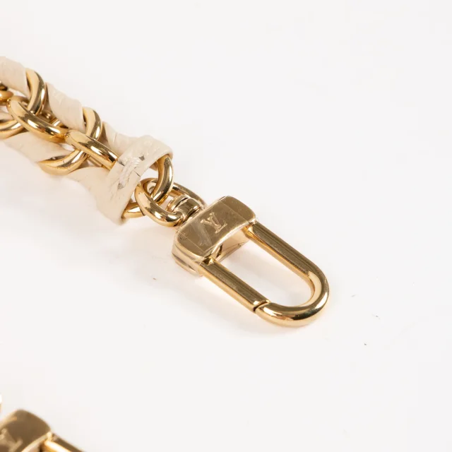 Louis Vuitton Cream Multi Pochette Accessoires Chain in White from Labellov, photo 2 of 2