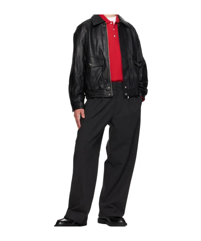 Dunst Long-sleeve leather jacket, photo 5 of 8 from SENSER