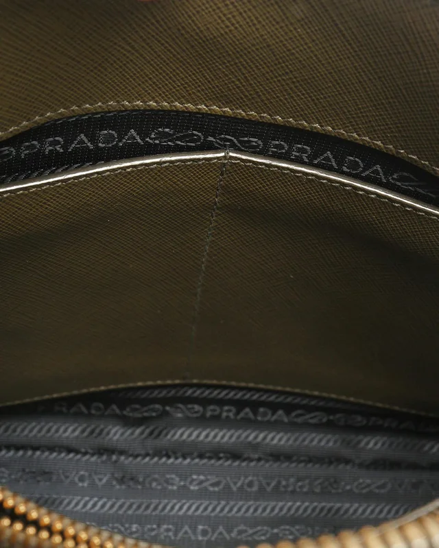 Prada Saffiano Lux Promenade Top Handle Bag in Saffiano leather from A Retro Tale, photo 15 of 16