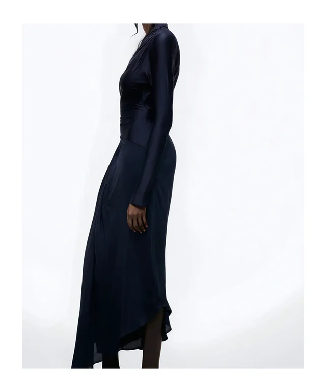 Victoria Beckham Draped Asymmetric Dress, photo 3 of 4 from SENSER