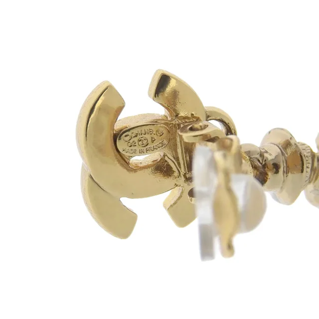 Chanel Mademoiselle Doll Motif Earrings in Gold Gold-plated metal from LuxUness, photo 5 of 6