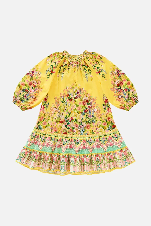 Camilla eBoutique KIDS SHIRT MINI DRESS WITH PUFF SLEEVE LADY LIMONADA from CAMILLA, photo 1 of 1