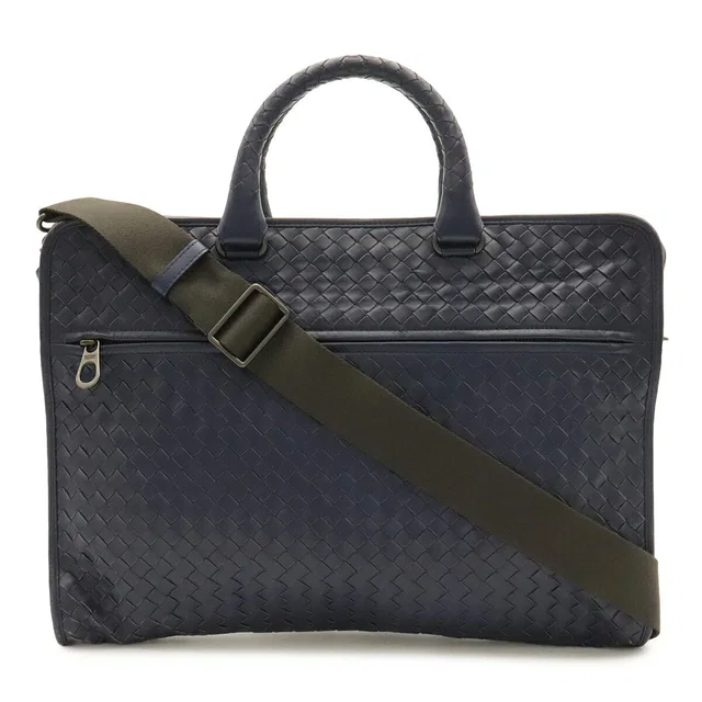 Bottega Veneta Intrecciato Calf Leather Briefcase in Calfskin from LuxUness