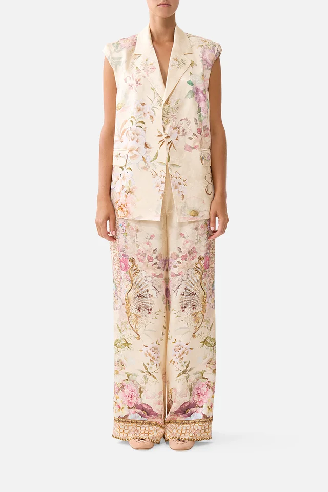 Camilla eBoutique WIDE LEG WAISTED PANT ADORNED IN ARANJUEZ from CAMILLA, photo 1 of 1