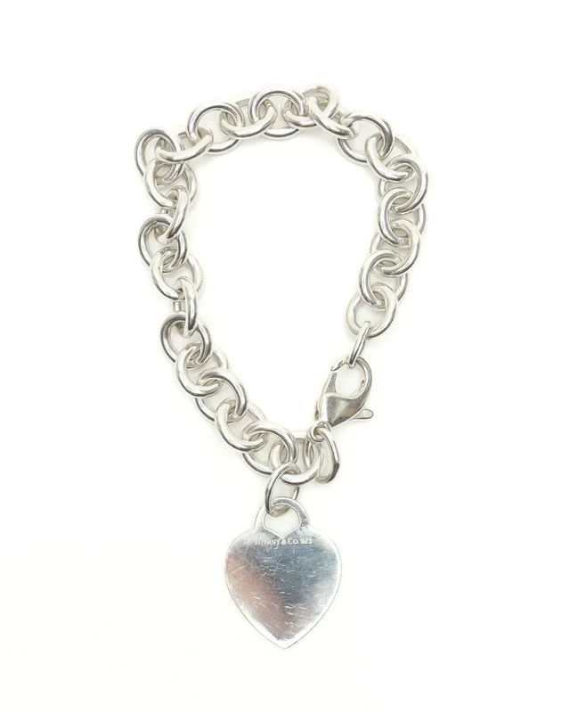 Tiffany & Co. Heart Silver Bracelet in Silver from A Retro Tale