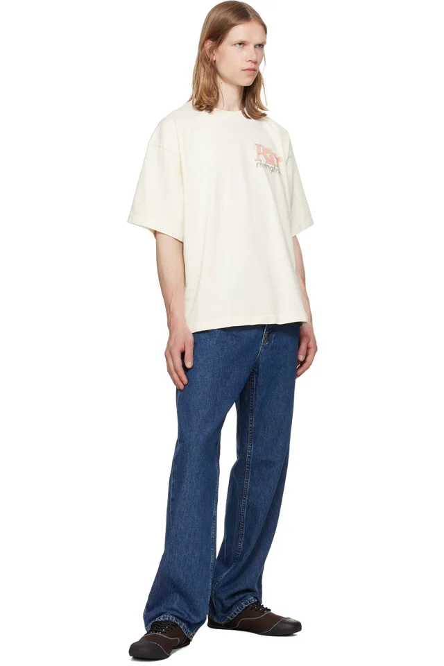 Nudie Jeans Navy Tuff Tony Jeans, photo 4 of 4 from SSENSE