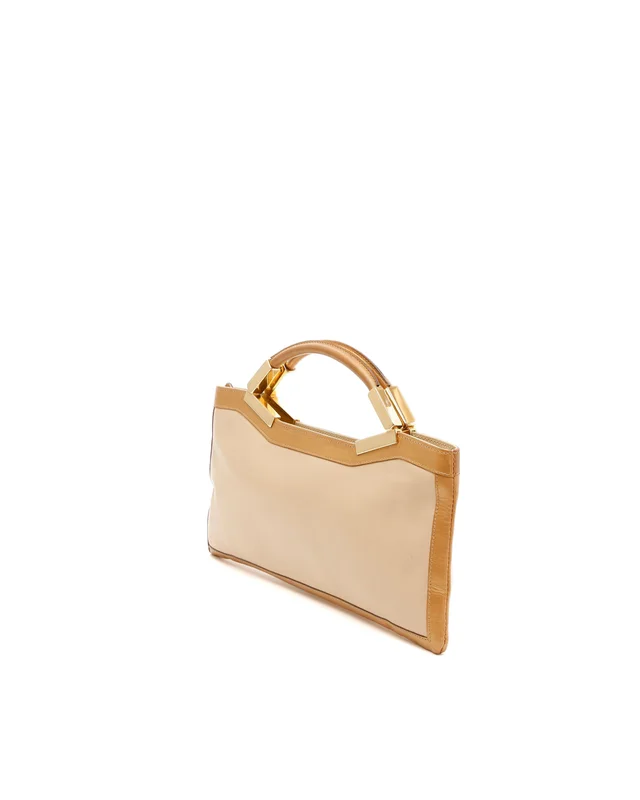 Fendi Vintage Top Handle Bag in Leather from A Retro Tale, photo 2 of 8