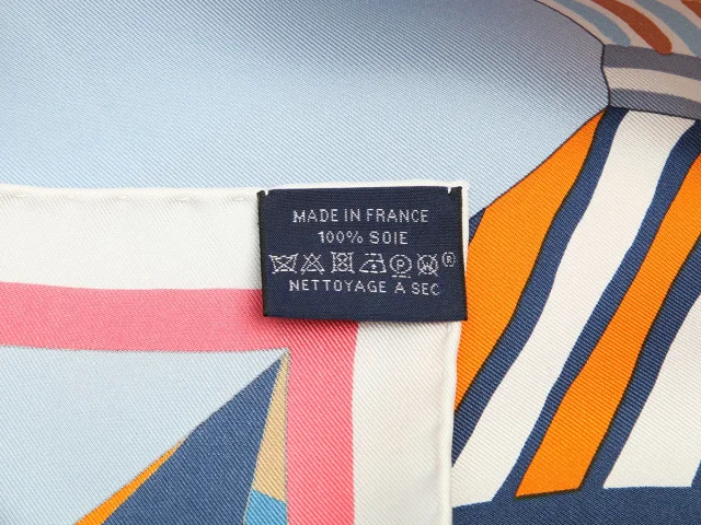 Hermès La Selle Imaginaire Dossard Scarf 90cm in Silk from Ann's Fabulous Finds, photo 3 of 5