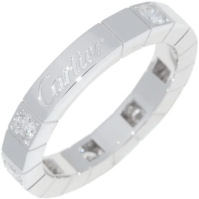 Cartier Lanieres Au750 Diamond Ring Size 48 from LuxUness