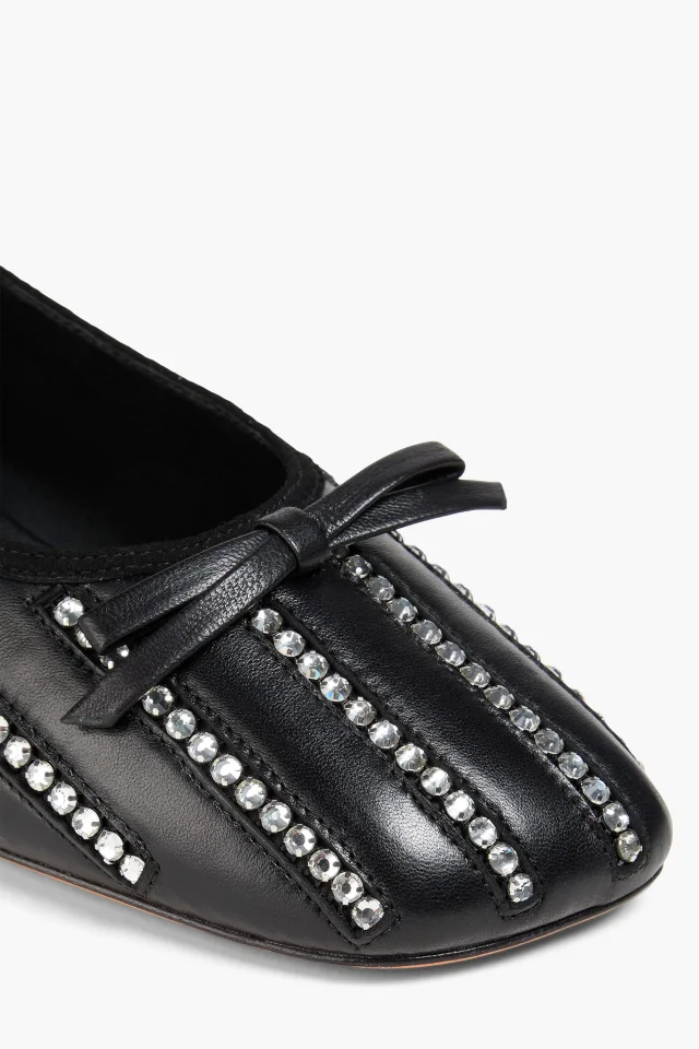 3.1 Phillip Lim ID Soft Crystal-Embellished Leather Pumps, photo 4 of 8 from THE OUTNET