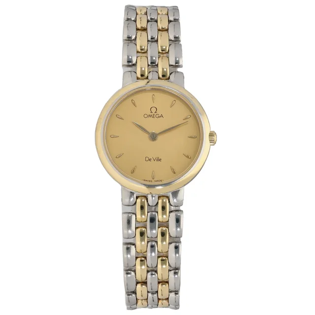 Omega De Ville 7260.11.00 23.5mm Bi-Colour Watch from H&T