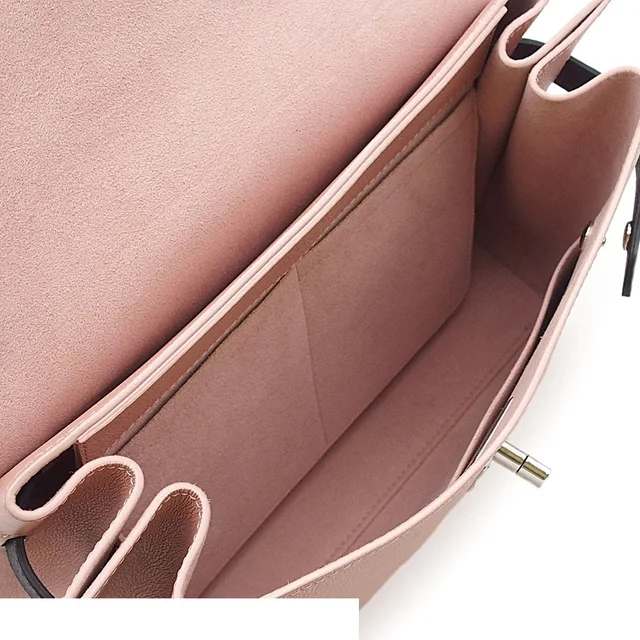 Louis Vuitton Lockme Ever MM Rose Valley Blanc Might Noir Leather 2-Way in Black Leather from The Reluxe, photo 2 of 2