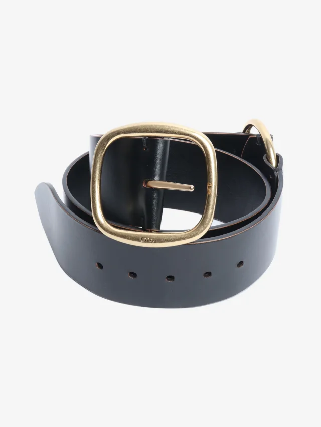 Chloé Black Anita belt - size L in Black Leather from Sign of the Times, photo 2 of 4