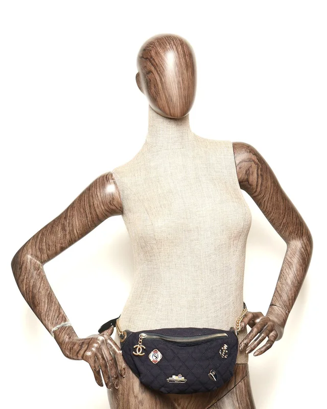Chanel 2018s Paris-Hamburg Sailor Charms Waist Bag in Lambskin from A Retro Tale, photo 11 of 11