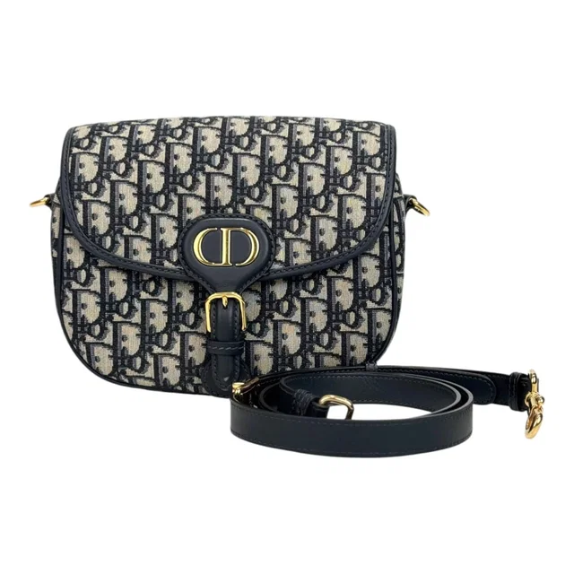 Dior Bobby Medium Oblique Bag in Canvas in Canvas from Luxury Promise