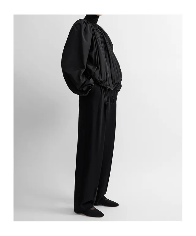 Toteme gathered parachute jacket black, photo 4 of 6 from SENSER