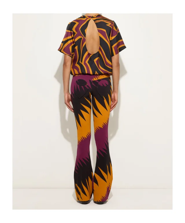 Emilio Pucci Labirinto Print Silk Top, photo 3 of 4 from SENSER