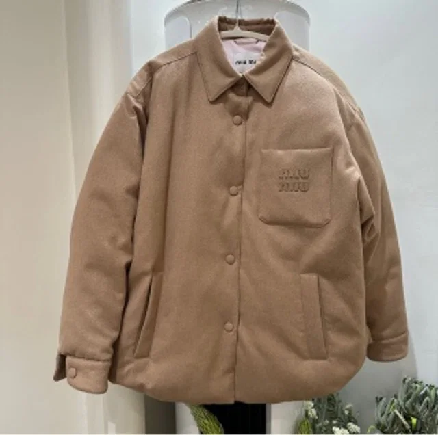 Miu Miu woolen cotton coat from Luxury Promise