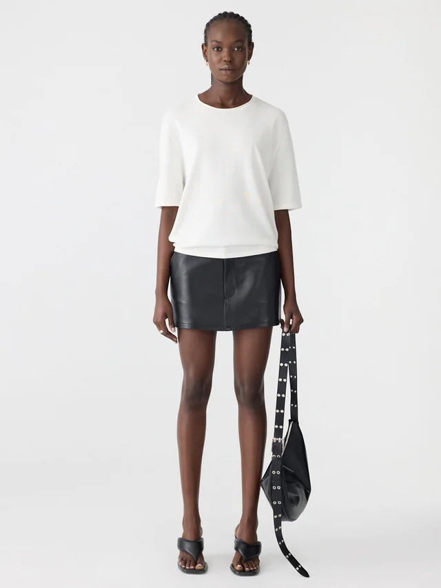 Bassike Mercerised Cotton Boxy Knit from bassike, photo 1 of 1