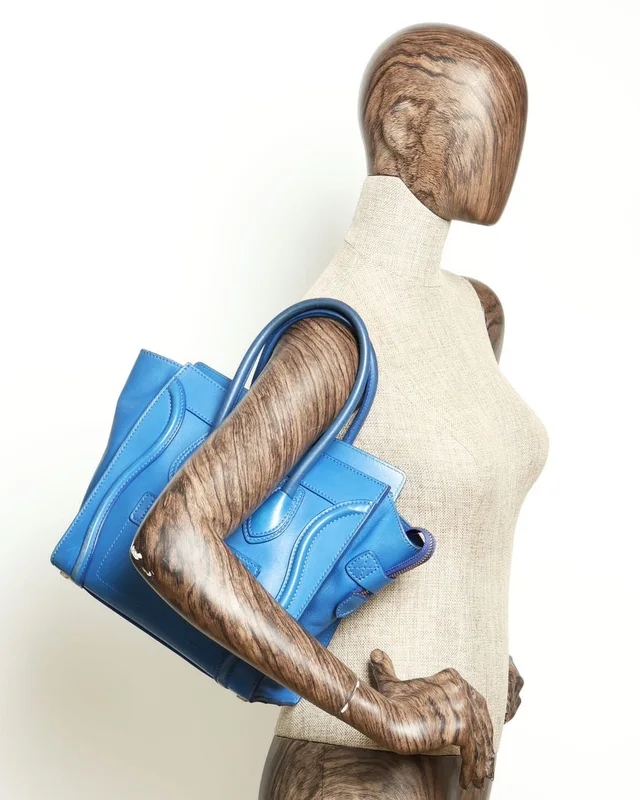 Celine Luggage Micro Bag in Leather from A Retro Tale, photo 11 of 11