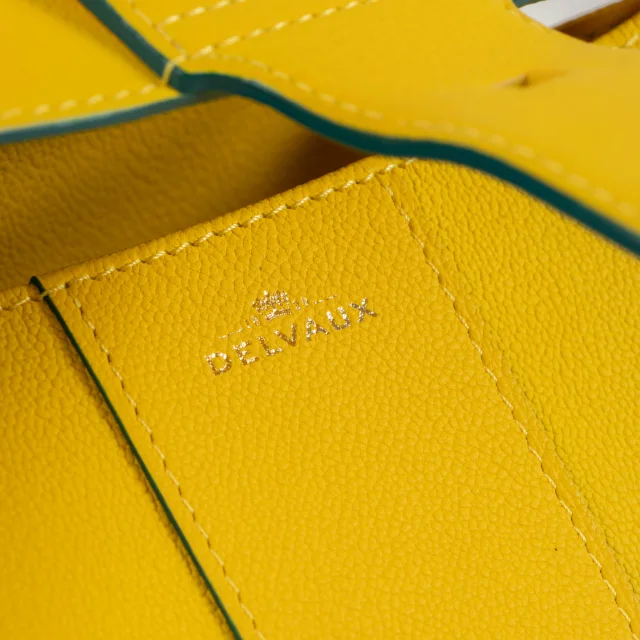 Delvaux Safran Rodeo Calf Brillant Mini Bag in Calfskin from Labellov, photo 7 of 9