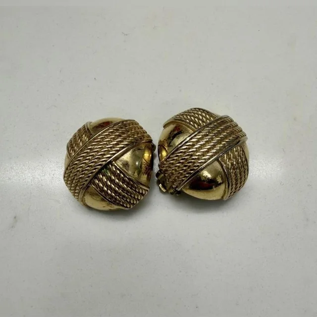 Givenchy Women's Earrings - Gold in gold from Depop, photo 1 of 1