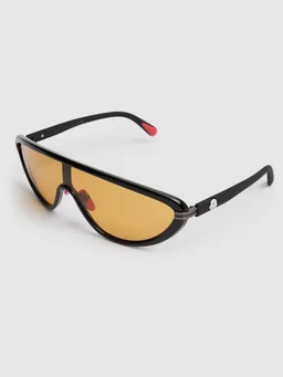 Moncler Mask sunglasses in 0% Platinum, photo 2 of 5 from LUISAVIAROMA