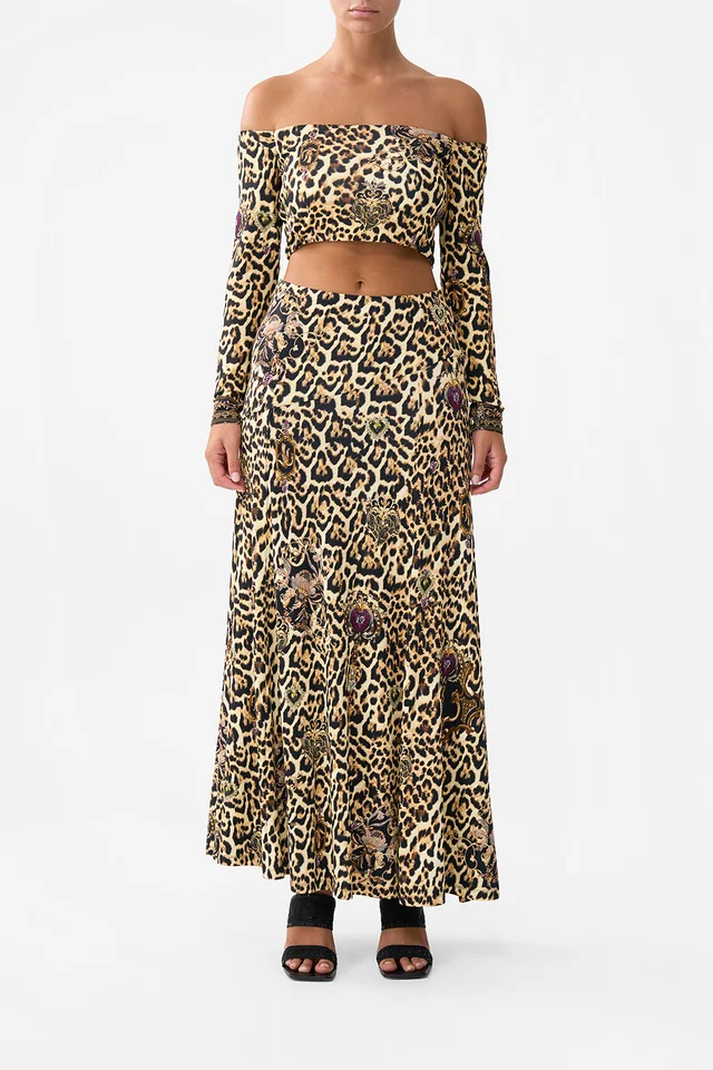 Camilla eBoutique OFF SHOULDER CROPPED JERSEY TOP SAINTS AND SISTERS from CAMILLA, photo 1 of 1