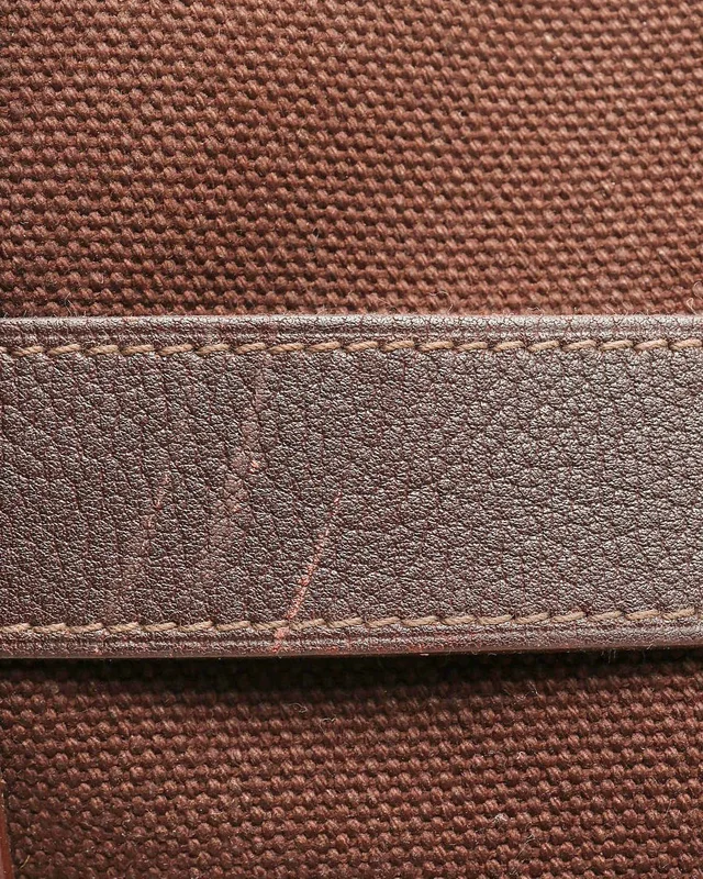 Hermès Petite Ceinture Tote Bag in Canvas from A Retro Tale, photo 7 of 13