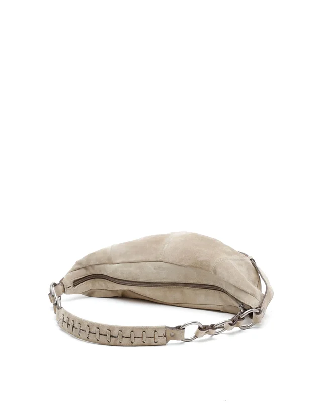 Saint Laurent Yves Mombasa Suede Bag in Suede from A Retro Tale, photo 4 of 11