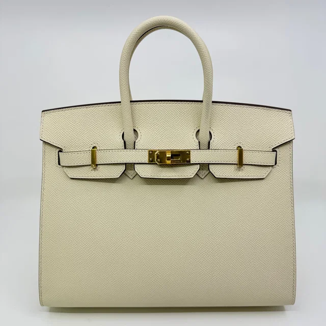 Hermès Birkin25 sellier Nata Epsom GHW B in Epsom leather from Luxury Promise