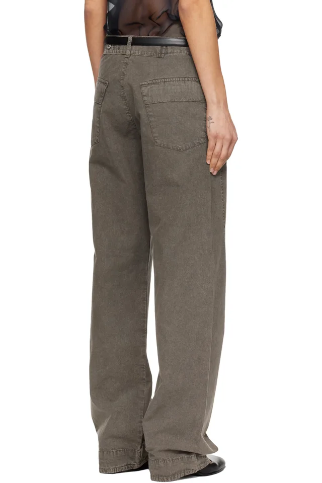 6397 Gray Darted Jeans, photo 3 of 4 from SSENSE