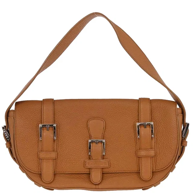 Loewe Brown Leather Handbag in Brown Leather from AMORE Vintage Tokyo