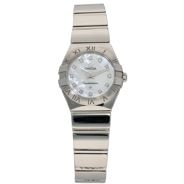 Omega Constellation 123.10.24.60.55.002 24mm Stainless Steel Watch from H&T