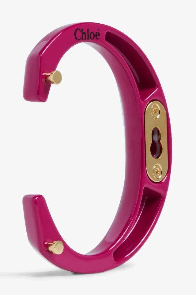 Chloé C-Logo Enamel Bag Charm, photo 2 of 3 from THE OUTNET