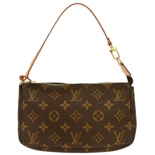Louis Vuitton Monogram Pochette Accessoires Handbag M51980 in Coated canvas from AMORE Vintage Tokyo