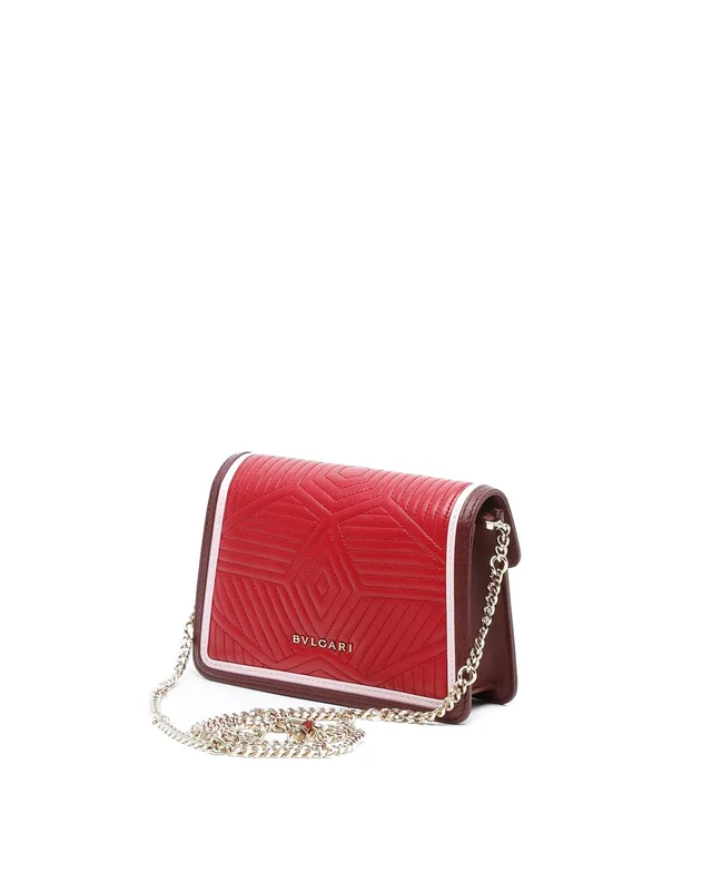 Bvlgari Mini Serpenti Diamond Blast Chain Bag in Leather from A Retro Tale, photo 3 of 10