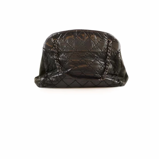 Chanel Mademoiselle Shoulder Bag Black (15 Series) in Black from The Purse Affair