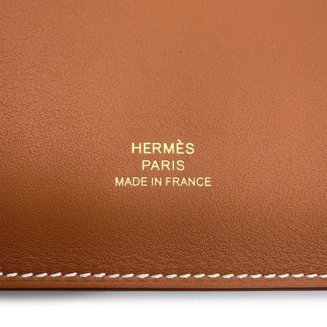 Hermès Notebook cover Carne Secret Animapolis Gold Swift Leather in Gold Swift leather from GALLERY RARE, photo 9 of 10