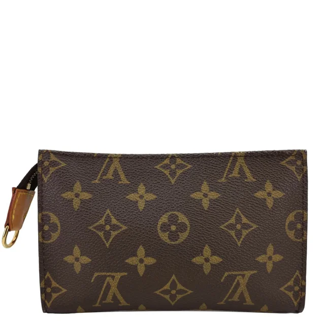 Louis Vuitton Monogram Canvas Accessory Pouch Brown in Brown Coated canvas from Dallas Designer Handbags