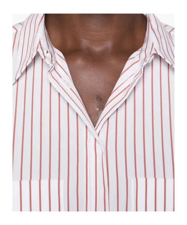 Herno vertical-stripe long-sleeve shirt, photo 3 of 4 from SENSER